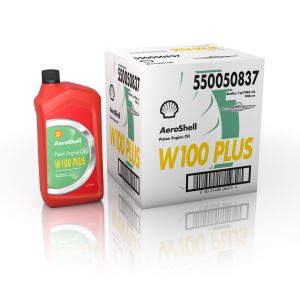 Monograde AeroShell Engine Oil W 100 Plus Aviation Engine Oil