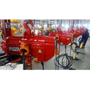 Lifting Height 3m Motorized Trolley 5T Electric Chain Hoist