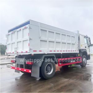 Export HOWO Euro 2 Standard Dump Car With 266 HP Engine Tipper Self Loading