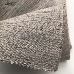 Cotton Polyester Woven Fusible Interlining Stiff Elastic