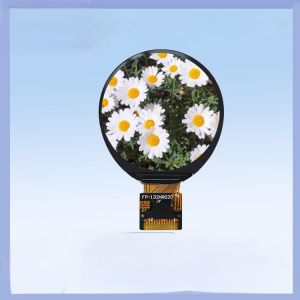 1.32-Inch Round TFT LCD Display | 360×360 Pixels High-Res, GC9C01 Driver Chip,