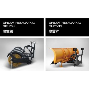 6x4 Multi Purpose 6m3 12m3 Ice Breaker Snow Removal Truck