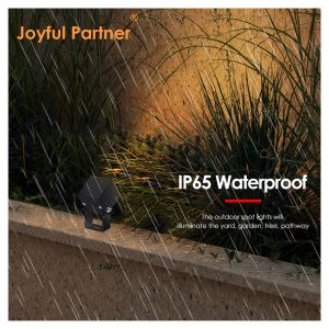 Joyful Partner Adjustable Floodlight 1W LED Single Color 3000K Powder Coating