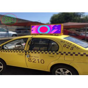 Quality Full color smd outdoor P 10 LED sign for taxi advertising MOQ 10 pcs for sale