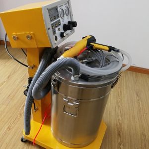 Quality 28KG Weight Electrostatic Powder Coating Spray Machine at for Manufacturing Plant for sale