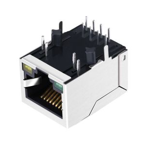 LU1S041CM-43 LF ,Rj45 LPJ4014BBNL 10/100 BASE-TX MAGNETICS CONNECTOR