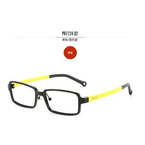 White Custom Eyeglass Frames , Kids Plastic Frames Strong Hydrolysis Resistance