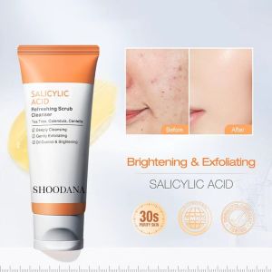 High Quality Korean Hyaluronic Acid Whitening Facial Cleanser Cream Anti-acne