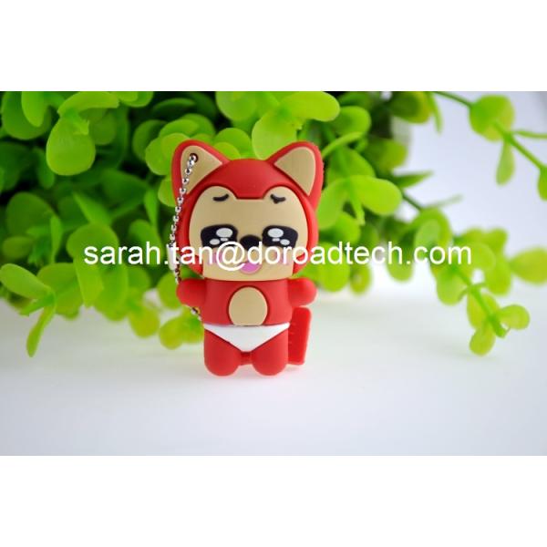 Promotional Gift Custom Cartoon PVC USB Flash Drive