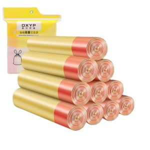 Environmentally Friendly Drawstring Garbage Bag for Kitchen Waste HDPE Material