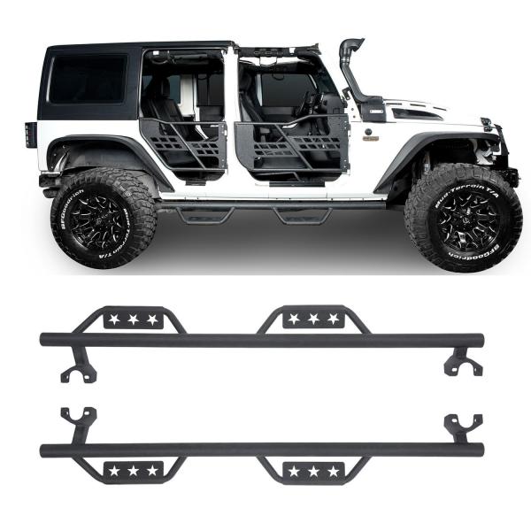 Wrangler ladder side step