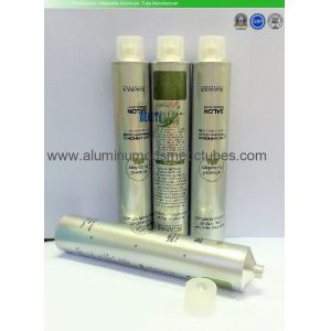Unbreakable Aluminum Collapsible Tubes 100ml Volume Hot Stamping Lightweight
