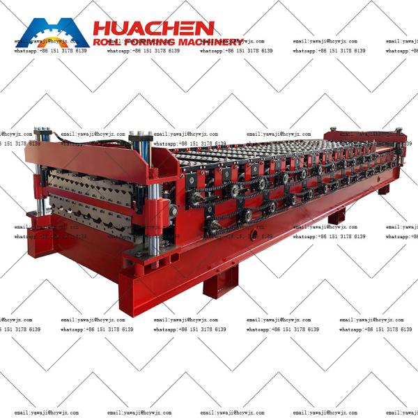 Buy Roof Sheet Double Deck Roll Forming Machine at wholesale prices