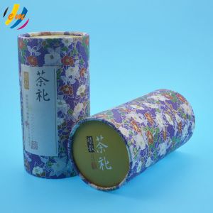 CMYK Printing ODM Service Round Paper Tube Packaging For Tea