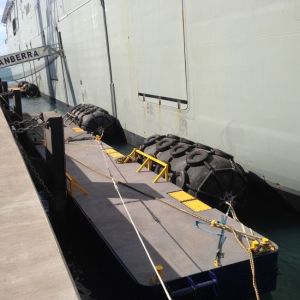 BV Tyre 80Kpa Pneumatic Fender for Ship Protection High Performance Float Rubber