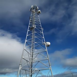 Wifi Phone Communication Triangular Antenna Mast 3 Legged Radio Communication