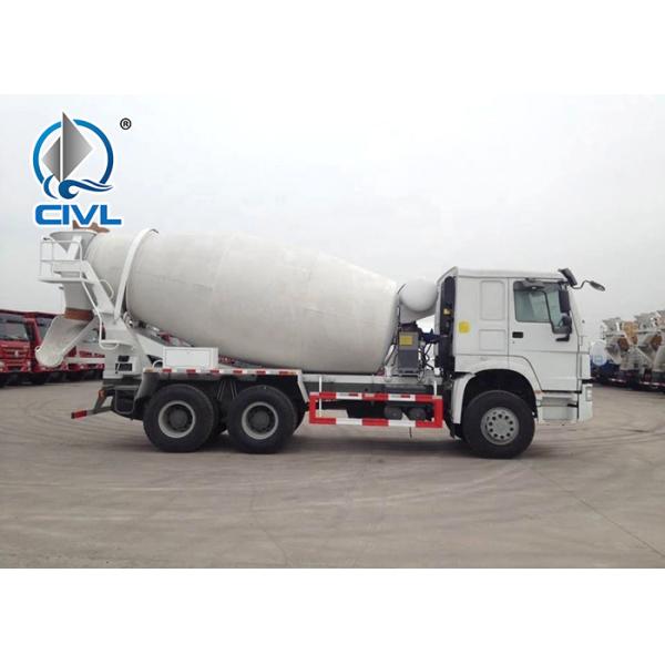 6x4 Heavy Duty commercial Truck Concrete Mixer Truck Diesel Fuel EURO II engine