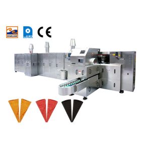 Automatic Ice Cream Cone Sugar Cone Production Line 63 Cast Iron Baking