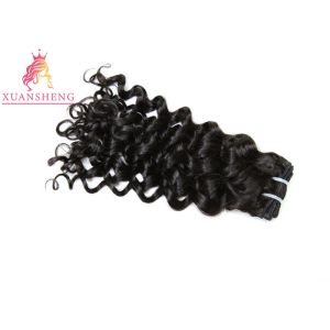 100% Brazilian Human Hair , Human Virgin Italian Curly Cuticle Aligned