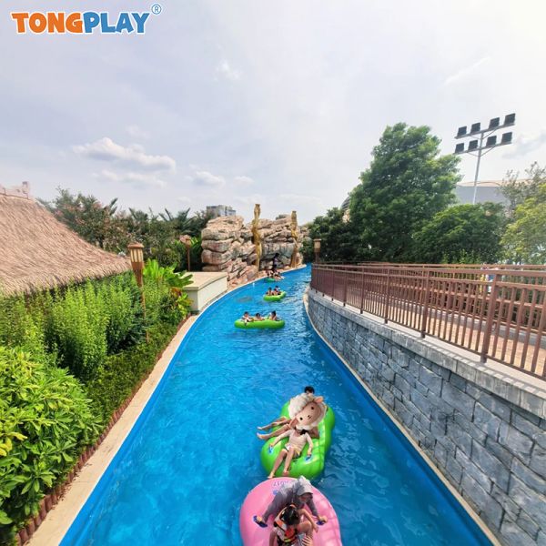 Buy Customized Flowboarding Surf Simulator Lazy River with 500kg Capacity for Water Park Equipment at wholesale prices