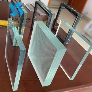 Curved Laminated Glass 5+5mm Interlayer White Glass Tempered Glass Processing