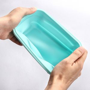 4Pcs Freezer Safe Collapsible Silicone Food Storage Container