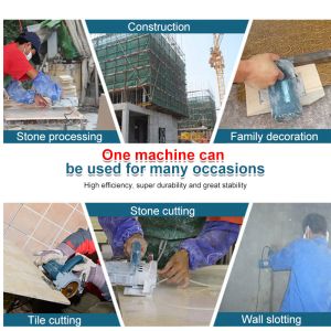 High Power Multi-function Stone Cutting Grooving Machine Wood Slanting Angle