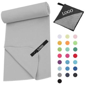 Quick Dry Outdoor Microfiber Sports Towel Custom Gym Yoga Towel