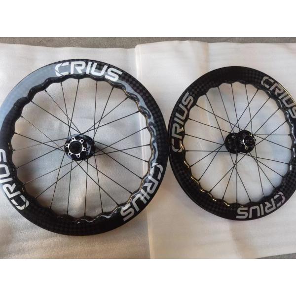 BMX Carbon Wheelset 1.8kg Weight for Crius Folding Bike Long-Lasting Performance