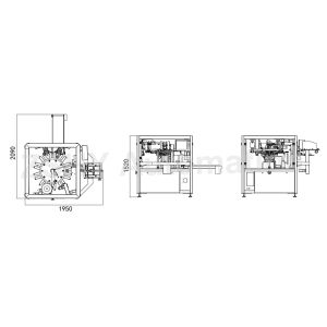 Peanut Groundnut Single layer PE Filling And Packaging Machine 380V