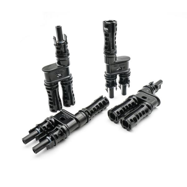 1 Pair T Branch Connector MMF FFM For Parallel Connection