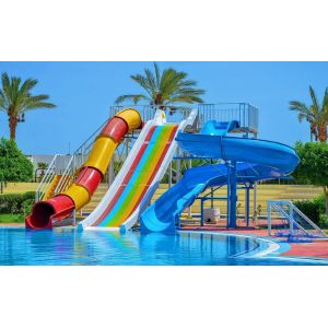 Quality Water Park Aqua Play Professional Aquatic Fiberglass Slide for sale