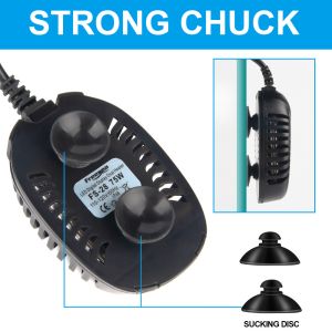 Aquarium 75W Adjustable Fish Tank Heater With Digital Temperature Display