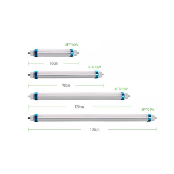 SMD2835 IP20 Linear LED Tube Light Ultraportable Eco Friendly