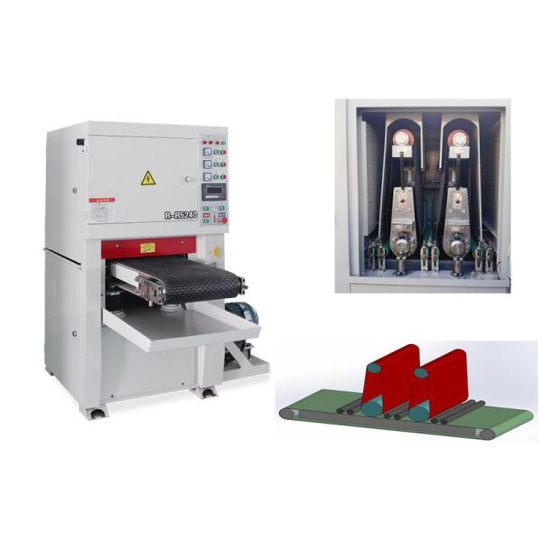 Buy Rotating Motor Power 5.5KW Metal Sander Machine 150mm 400mm Maximum Working Width at wholesale prices