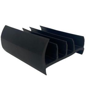 China Custom EPDM Rubber Solar Weatherstrip Panel Gap Seal Photovoltaic Rubber Gasket Seal on sale