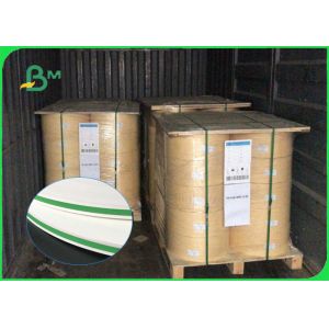 14mm 15mm 60gsm 120gsm Printable Straw Roll , 100% FDA Food Grade Kraft paper