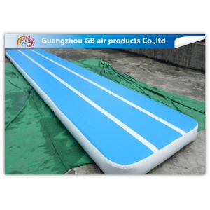 Tumble Track Inflatable Air Mat , Inflatable Sports Games Gym Mattress Training