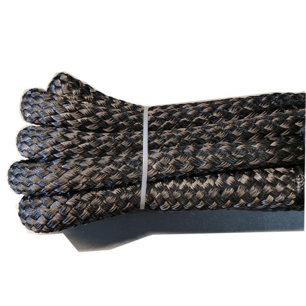 Upgrade Your 4x4 Gear Kit with Super Kinetic Recovery Tow Rope in Black Nylon