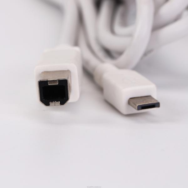 Customized Micro USB Cables 2.0 USB B Male To Right Angle Fast Charging Cable