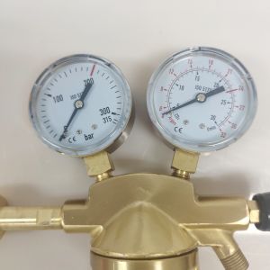 High Pressure Italy Type Heavy Duty Regulator with Duplex Gauge and ISO9001