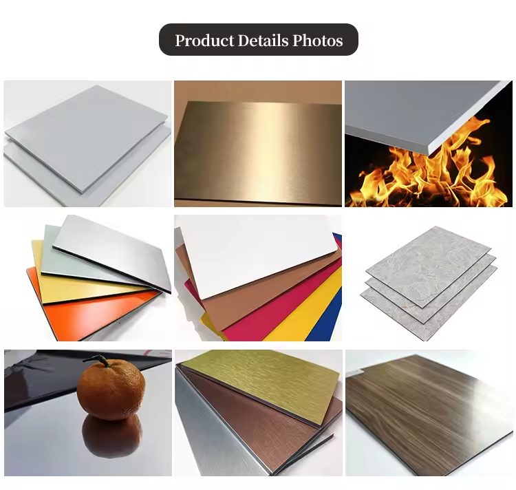 Low Price High Promotion Purple Aluminum Composite Panel Supplier For Indoor And Outdoor Building Decoration 4MM 1.22*2.44m