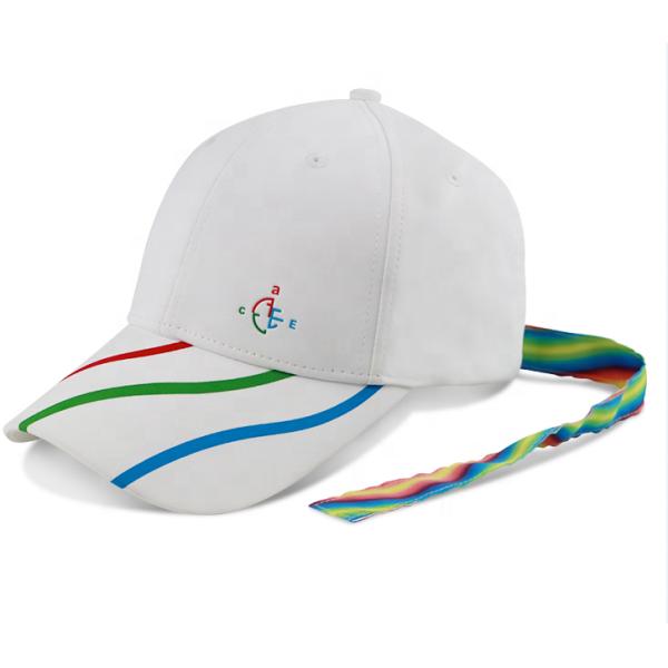 ACE 6 Panel Low Profile Printed Baseball Caps Custom Made Headwear 58cm Size