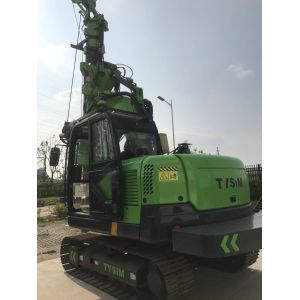 KR50A Pile Foundation Hydraulic Piling Rig Borehole Drilling Rig Easy To Operate