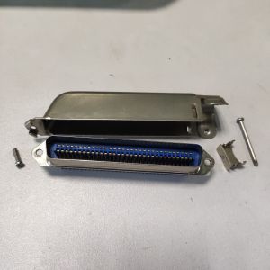 90 Degree Amphenol 64 Pin Male Plug Centronics Connector IDC Type