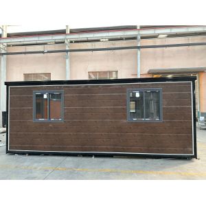 Expandable Container House Hotel 3 Rooms 4 Bedroom 20 ft White or Customized