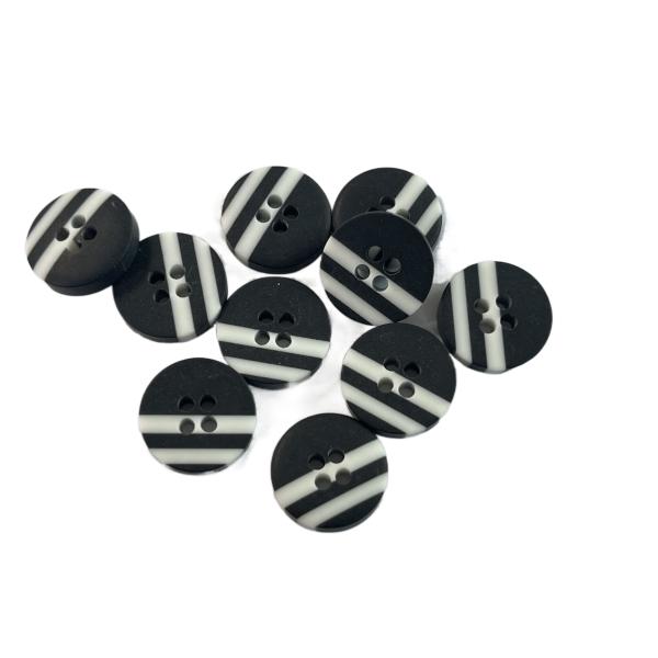 Plastic five Combo Buttons 4 hole with 18L For Sewing Shirt Blouses