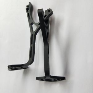 High End Hard Oxidation Black aluminum car parts Structural Design