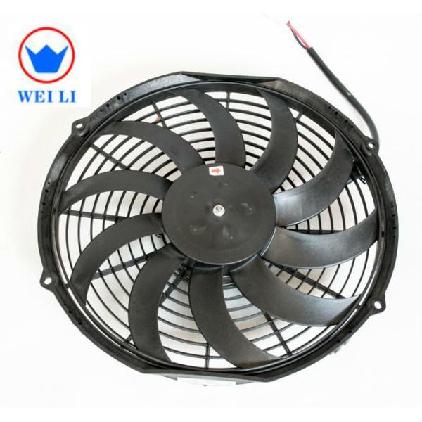 Bus Low Noise Centrifugal Fan , 12V/24V DC Brush Ultra Thin Electric Radiator