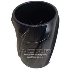 China 340mm Aluminium Alloy Spiral Vane 4 1/2 rigid centralizer on sale